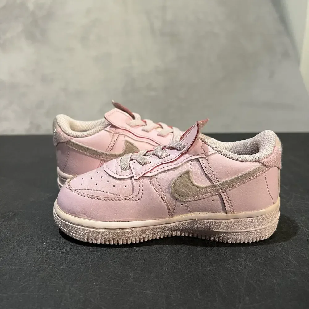 Nike Air Force 1 Fontanka Shoes Toddler Size 8C Pink Girls Sneakers DO6147-600